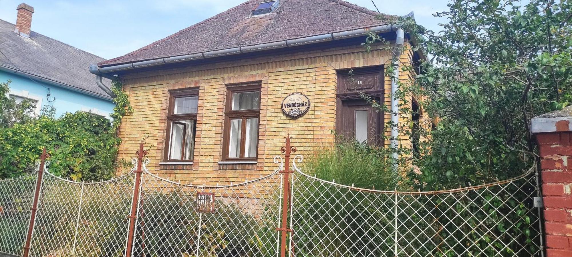 Ferienwohnung Henrietta Vendeghaz Domoszlo Exterior foto